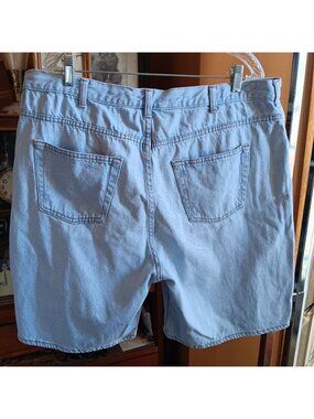 Large 42" Dad Shorts Mens Denim Vintage Sky Blue 42 42" Large Vtg Y2K